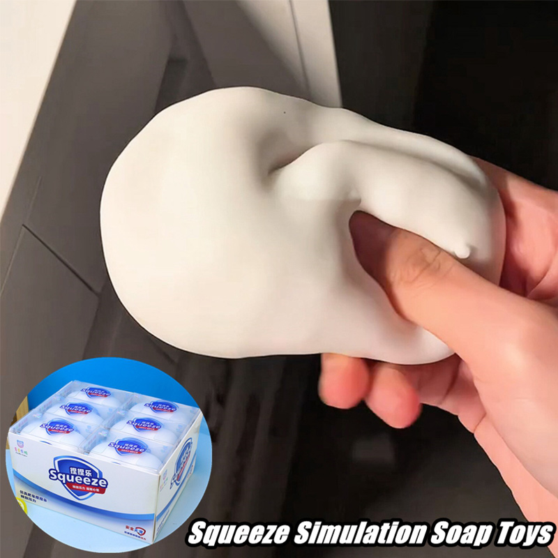 Soft Fake White Soap Squishy S - Home Decor Company 리뷰 및 가격