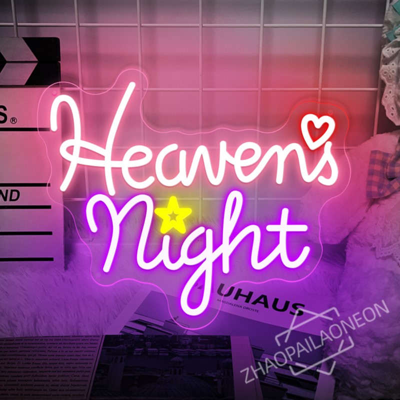 Heavens Night Neon Signs Game  - Home Decor Nearby 리뷰 및 가격