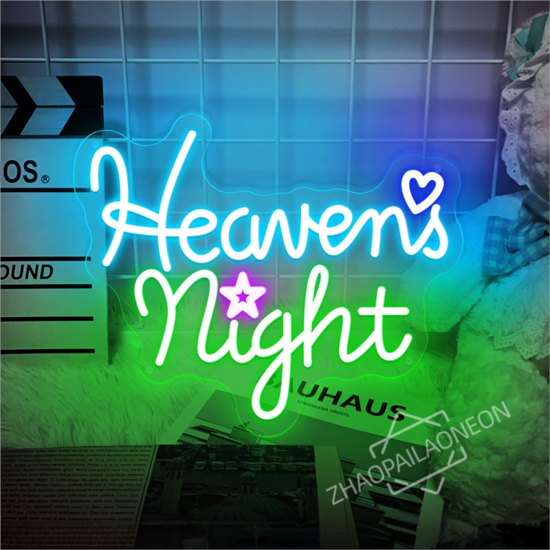 Heavens Night Neon Signs Game  - Home Decor Nearby 리뷰 및 가격