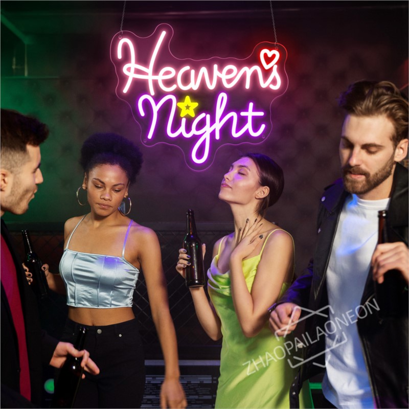 Heavens Night Neon Signs Game  - Home Decor Nearby 리뷰 및 가격