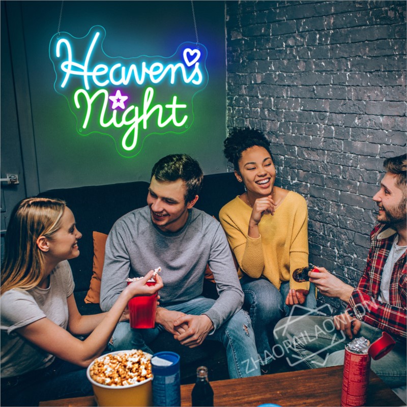 Heavens Night Neon Signs Game  - Home Decor Nearby 리뷰 및 가격
