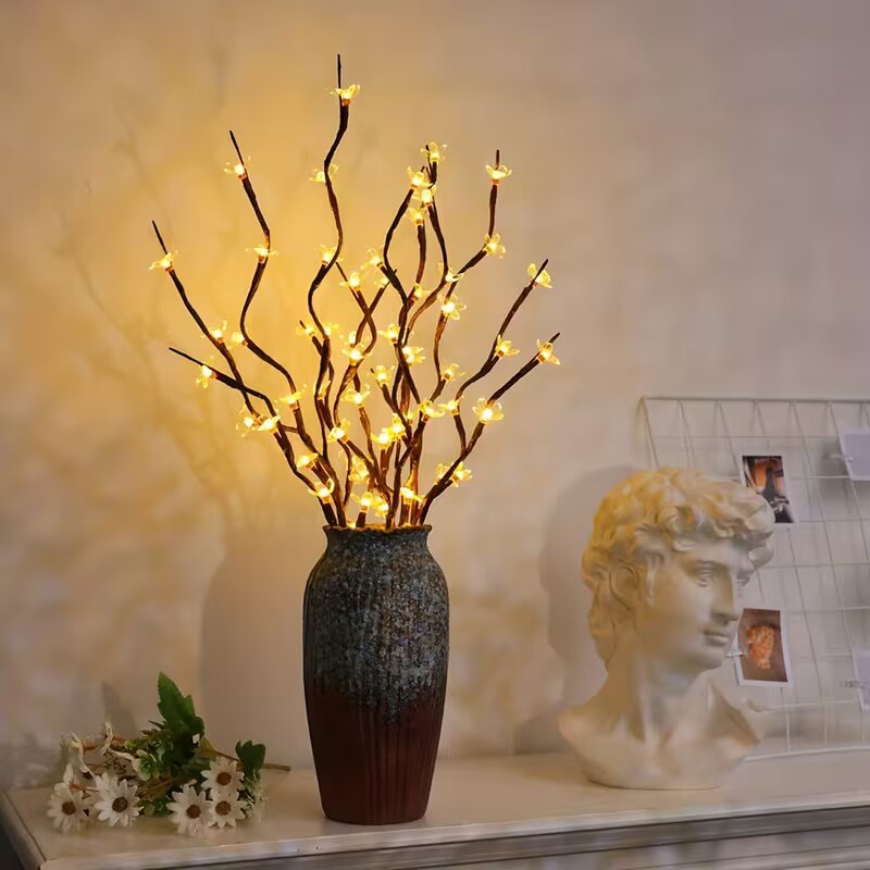 1/2PC 20LED Cherry Blossom Tre - Home Decor Lighting 리뷰 및 가격