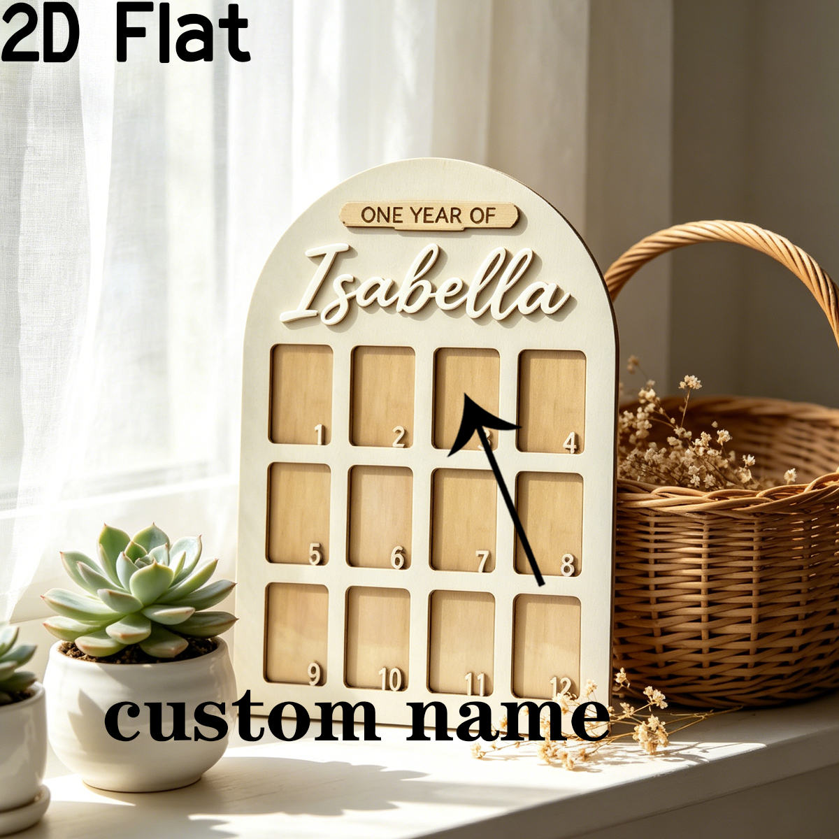 1Pc Custom Photo Record Board  - Home Decor Happy 리뷰 및 가격