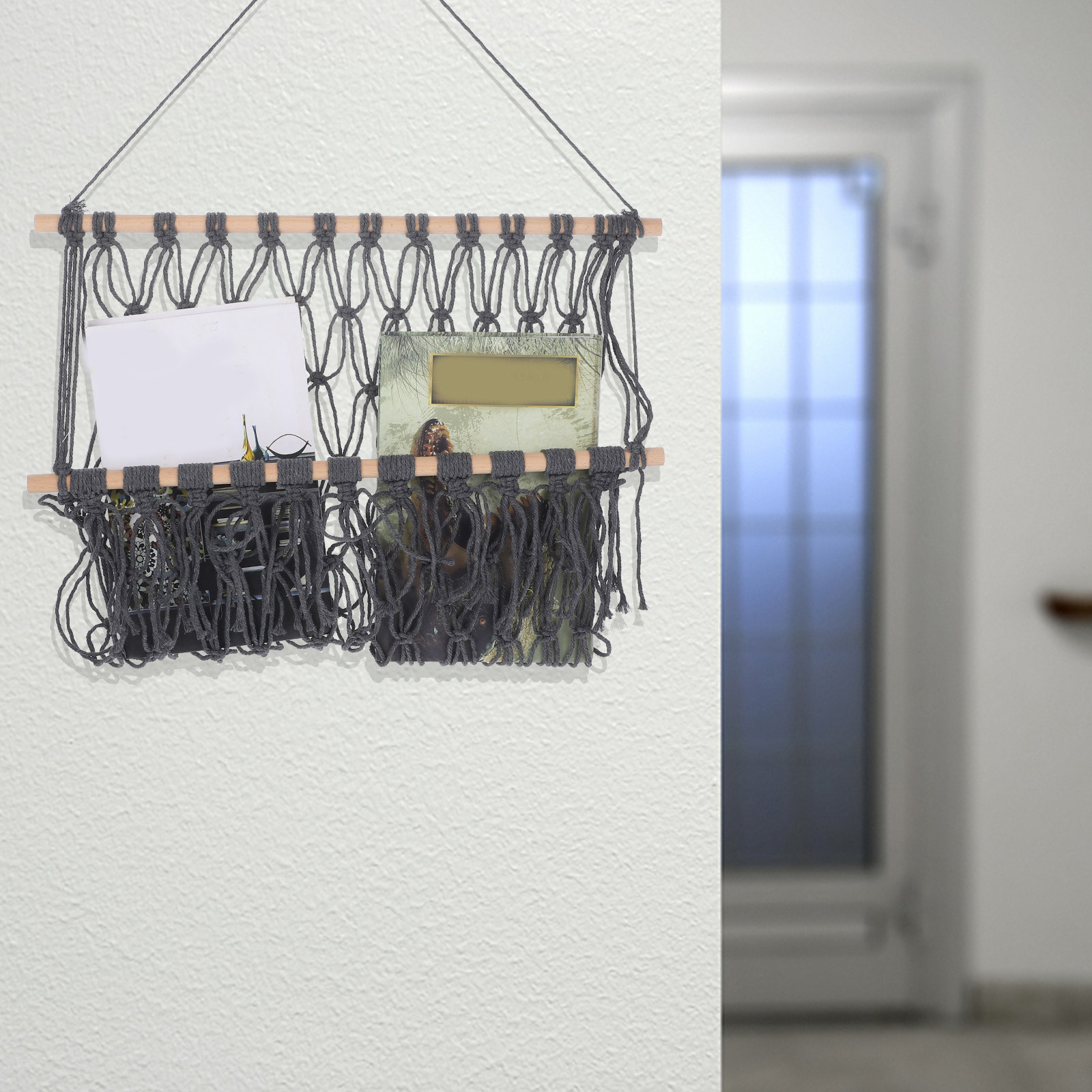 Cotton Woven Storage Mesh Hand - Macrame Wall Hanging 리뷰 및 가격