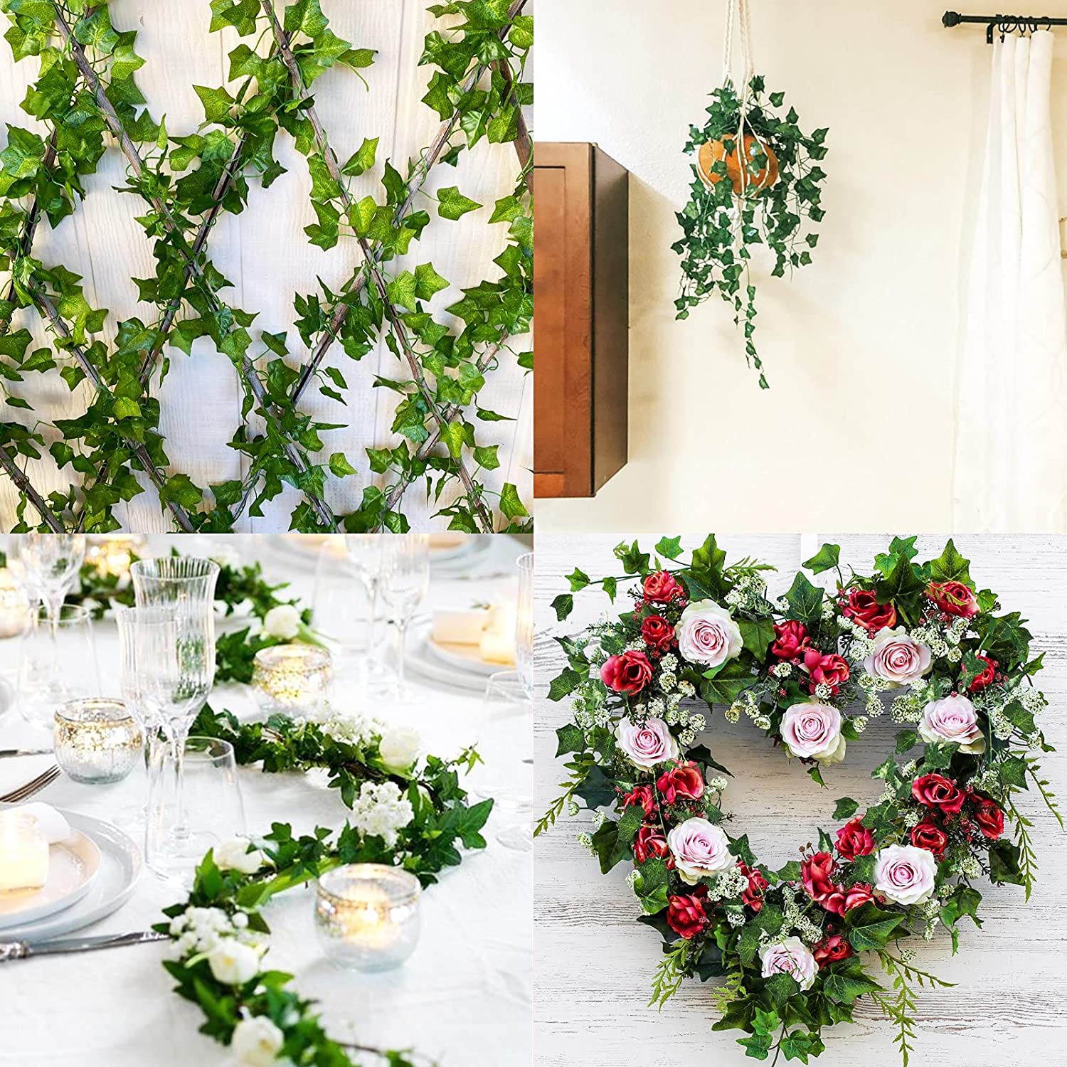 Artificial Ivy Greenery Fake V - Victory Home Decor 리뷰 및 가격