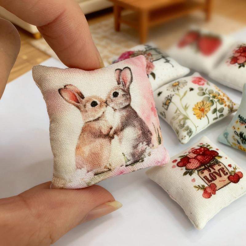 2Pcs Dollhouse Bedroom Sofa Sc - Home Decor Sofa 리뷰 및 가격