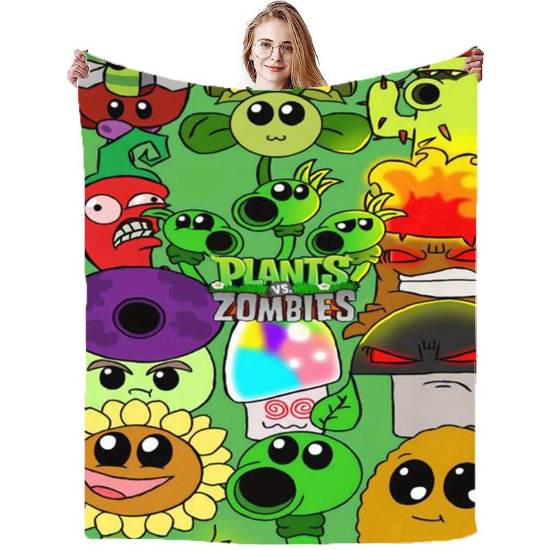 Plants Vs. Zombies Soft Flanne - Home Decor Sofa 리뷰 및 가격