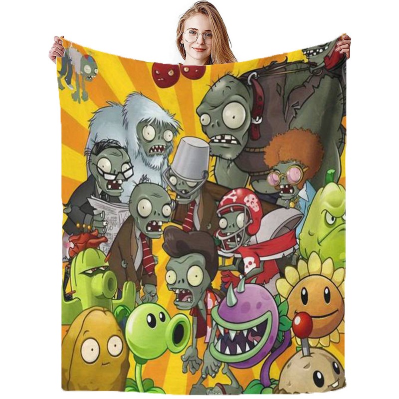 Plants Vs. Zombies Soft Flanne - Home Decor Sofa 리뷰 및 가격