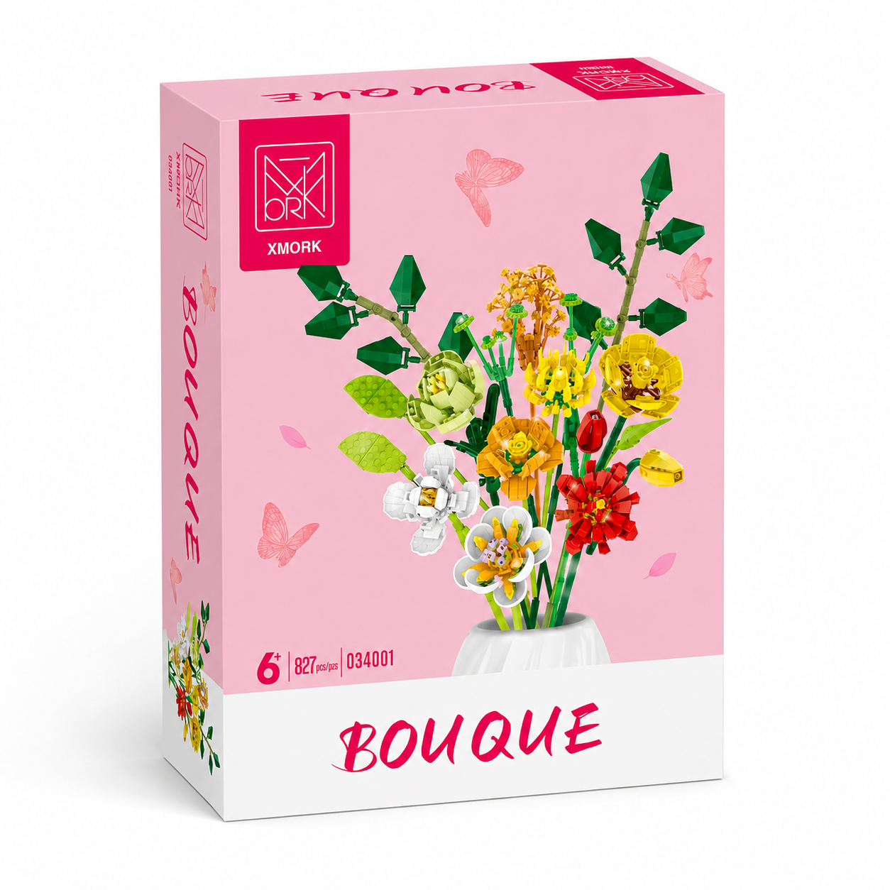 Bouquet Flower Building Blocks - Home Decor Vase With Flowers 리뷰 및 가격
