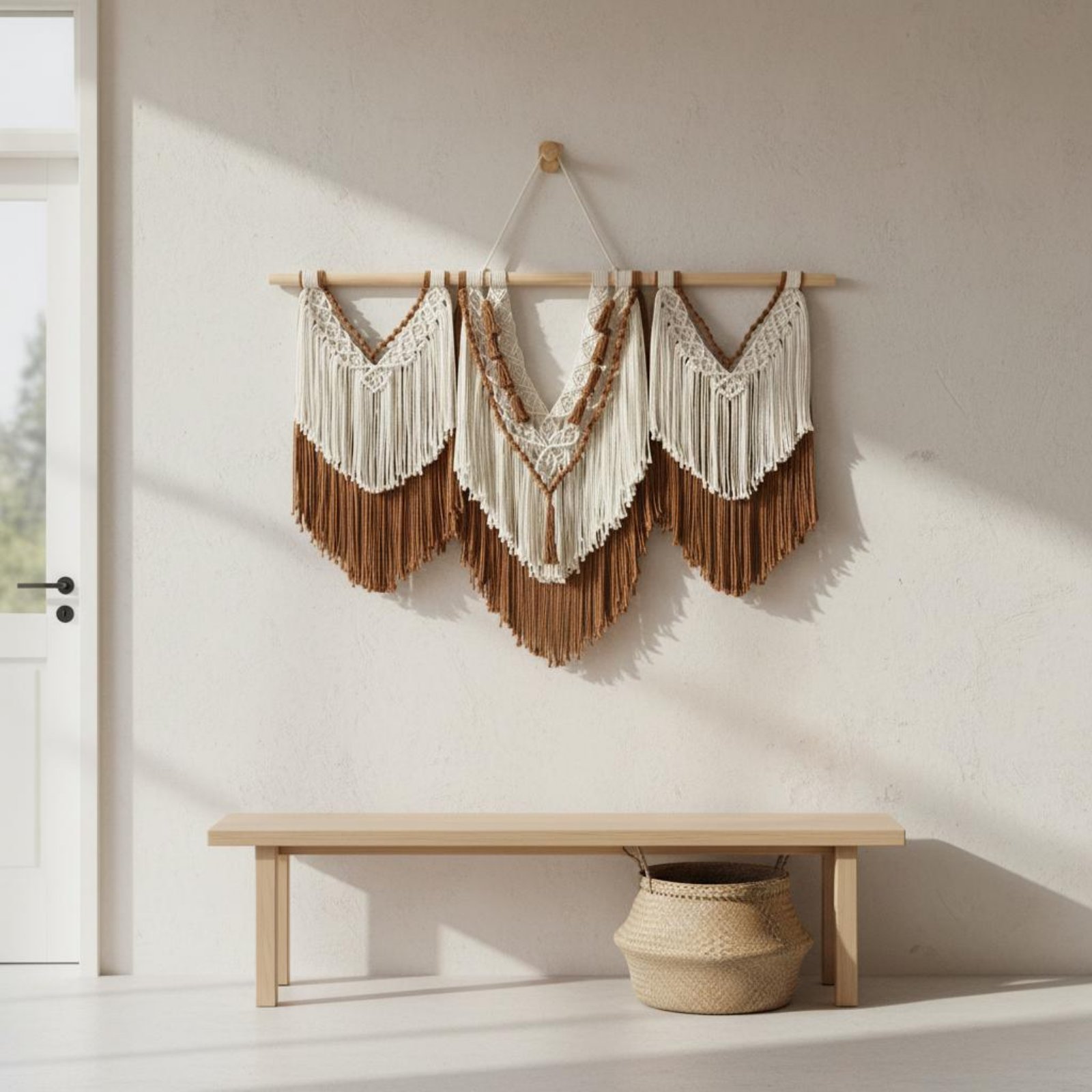 Macrame Wall Hanging Handmade  - Macrame Wall Hanging 리뷰 및 가격