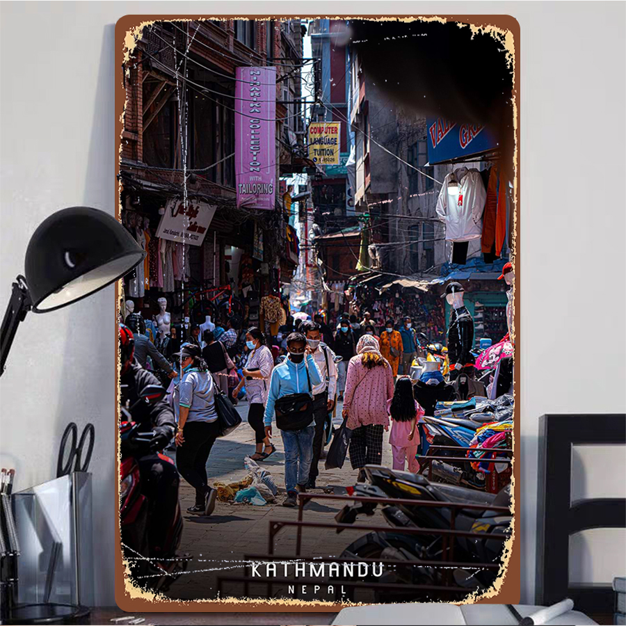 Custom Nepal Kathmandu Street  - Home Decor Kathmandu 리뷰 및 가격