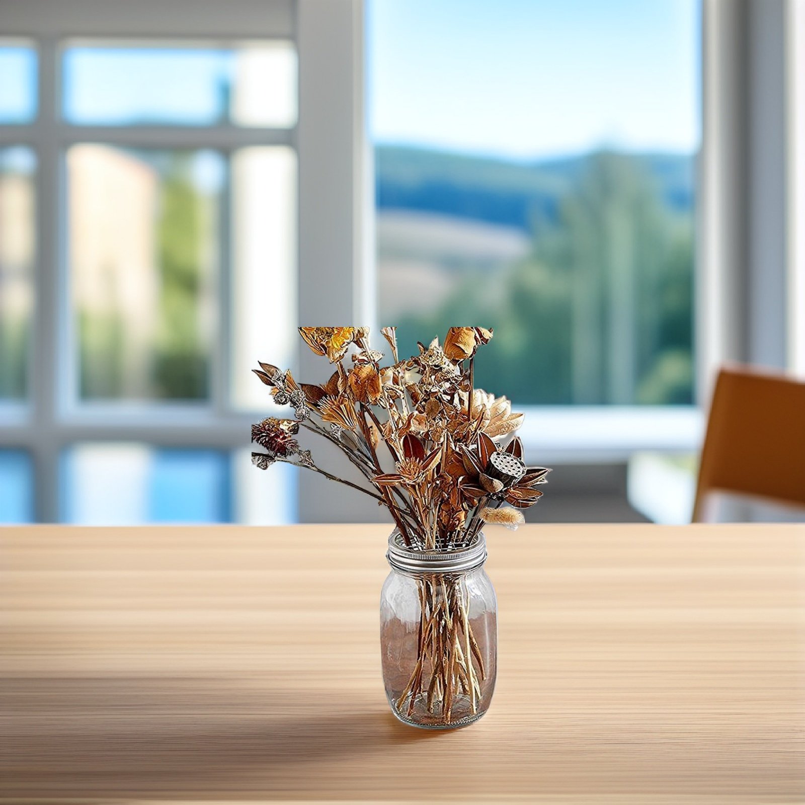 10Pcs Stainless Steel Jar Flow - Home Decor Vase With Flowers 리뷰 및 가격