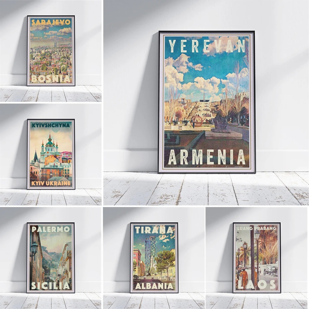 Armenia Travel Vintage Yerevan - Home Decor Yerevan 리뷰 및 가격