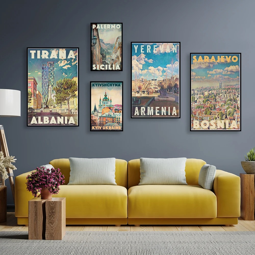 Armenia Travel Vintage Yerevan - Home Decor Yerevan 리뷰 및 가격