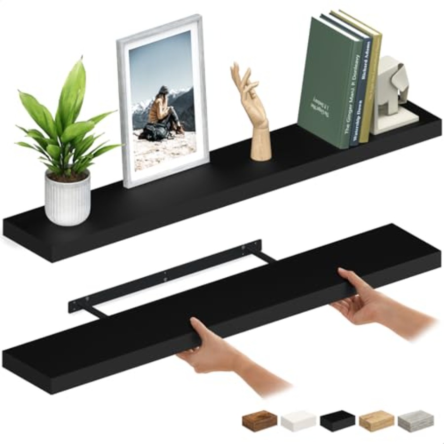 Floating Shelves for Wall 48 W - Floating Shelves 리뷰 및 가격