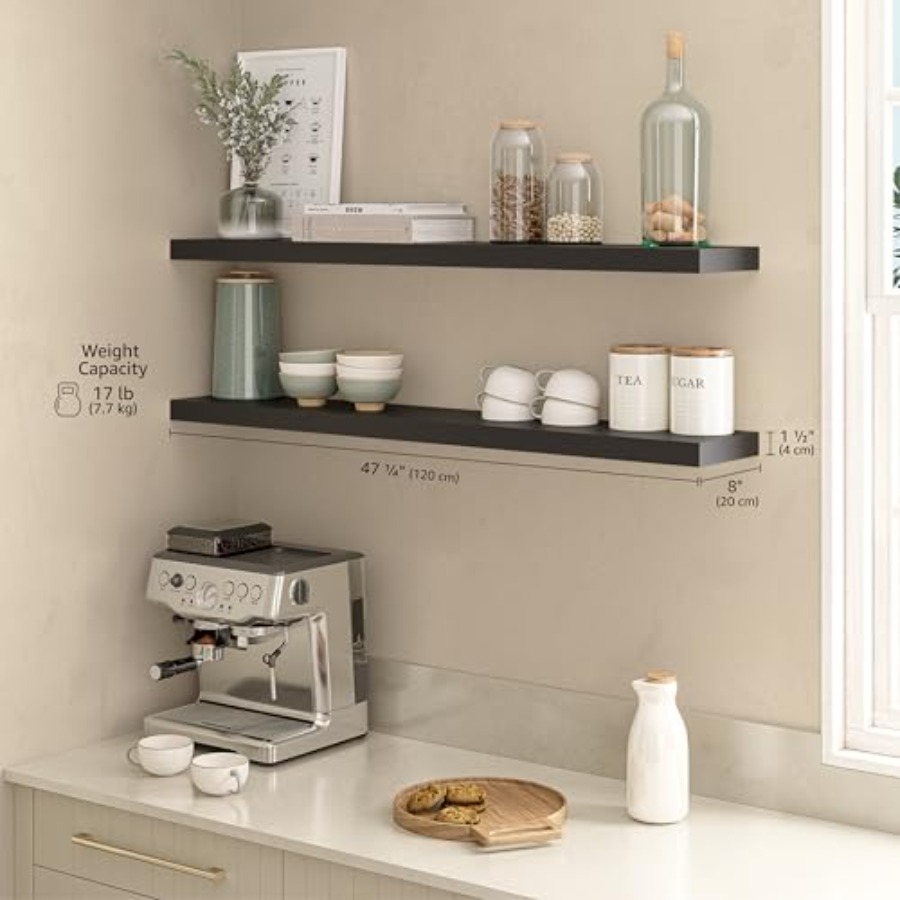 Floating Shelves for Wall 48 W - Floating Shelves 리뷰 및 가격