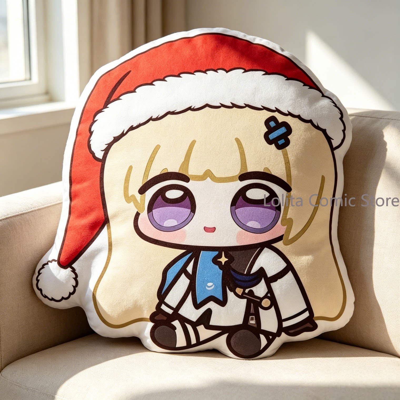 Anime Phoebe Wuthering Waves Q - Decorative Throw Pillow 리뷰 및 가격
