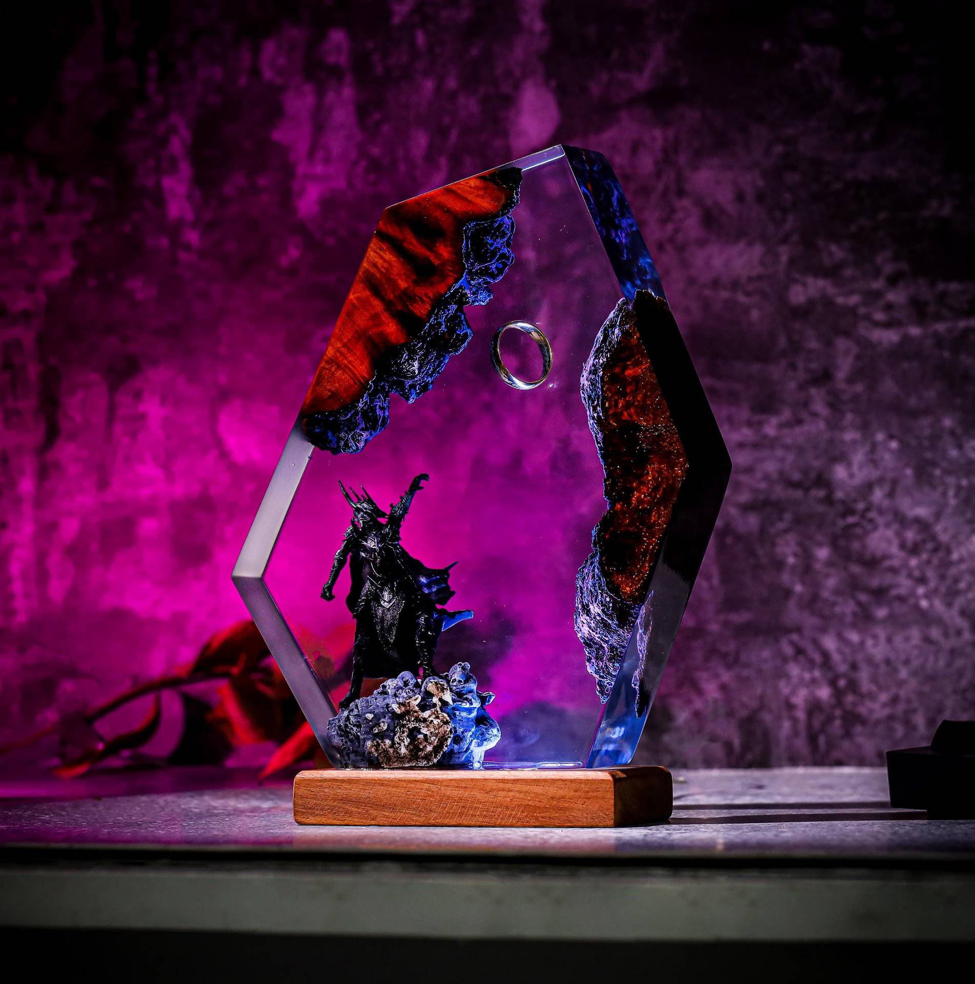 Movie Scence Figure Table Resi - Home Decor Lighting 리뷰 및 가격