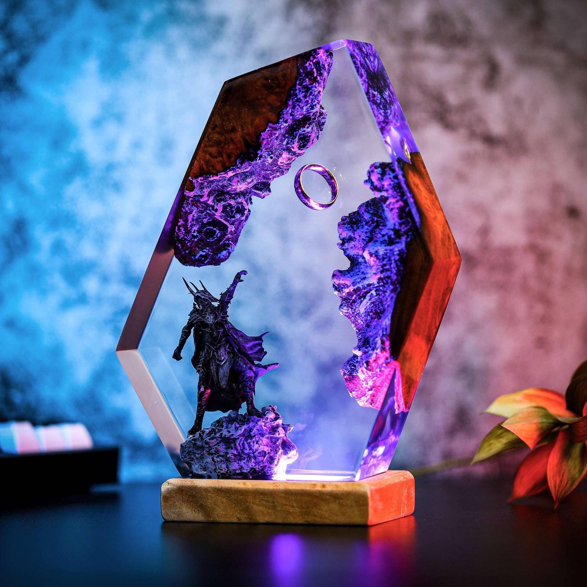 Movie Scence Figure Table Resi - Home Decor Lighting 리뷰 및 가격