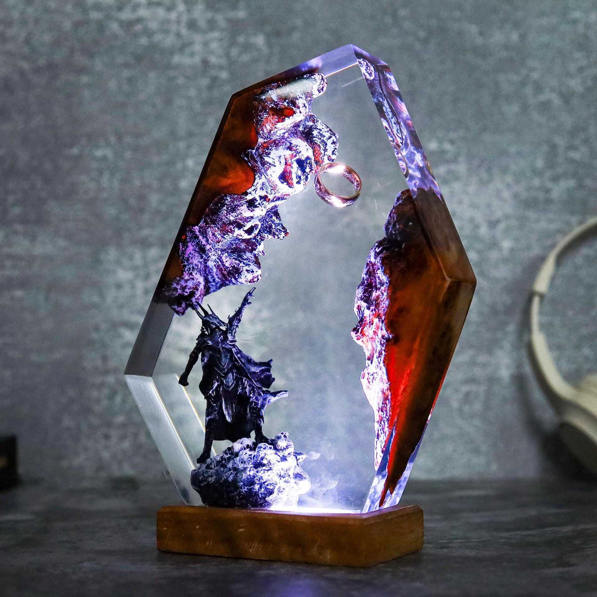 Movie Scence Figure Table Resi - Home Decor Lighting 리뷰 및 가격
