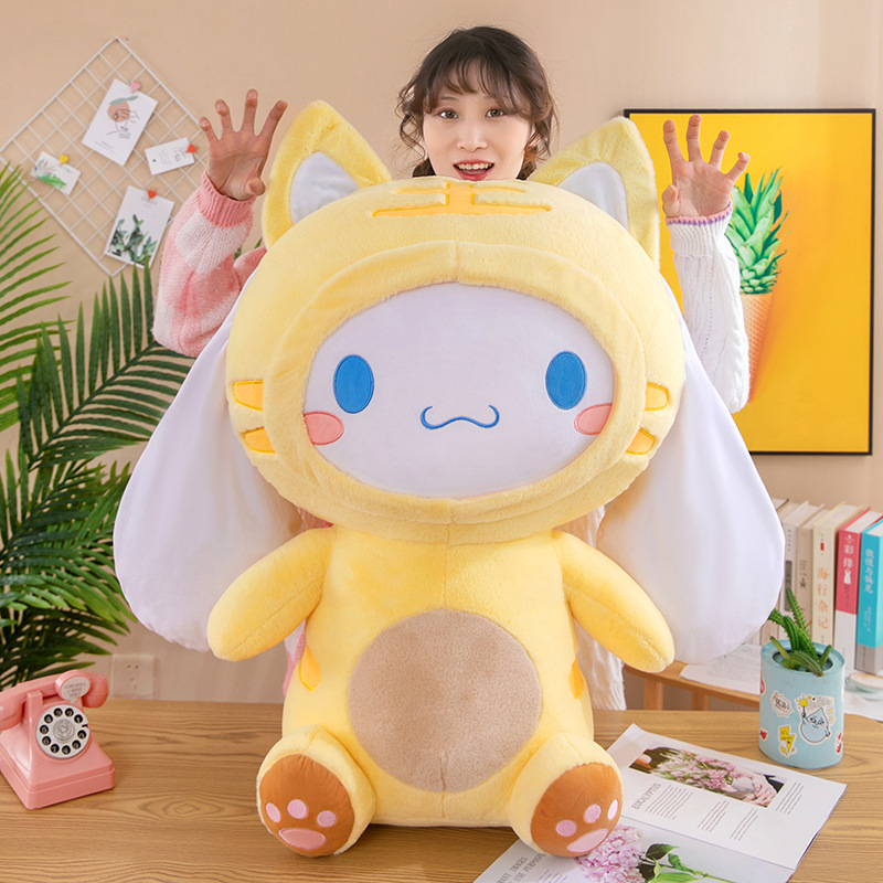 Sanrio Tiger Cinnamoroll Stuff - Decorative Throw Pillow 리뷰 및 가격